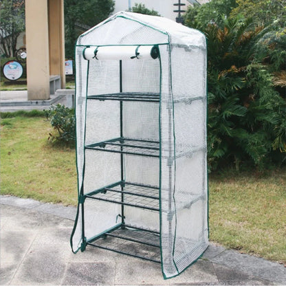 Small Portable Greenhouse for Patio, Deck, and Balcony Gardening