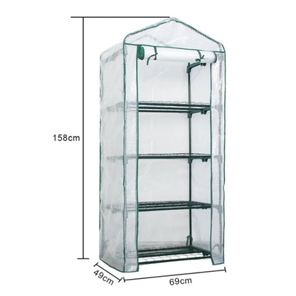 Small Portable Greenhouse for Patio, Deck, and Balcony Gardening