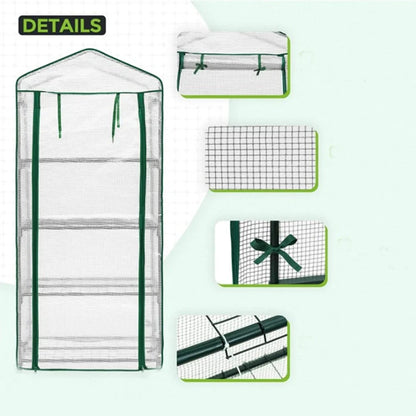 Small Portable Greenhouse for Patio, Deck, and Balcony Gardening